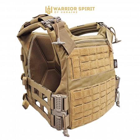 Плитоноска Warrior Spirit WS-EXP 3.0 (под плиту 25*30) Coyote 